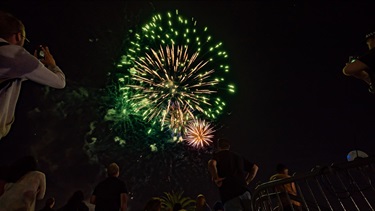 2024 New Year's Eve Fireworks at Footscray Park