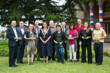 2017 Civic Awards Recipient Group Photograph