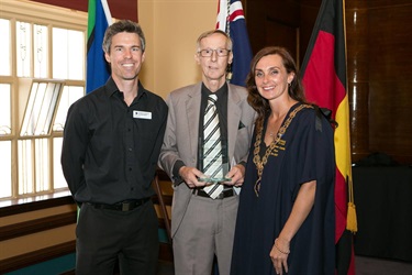 Volunteer of the Year Award Recipient, Col Paterson