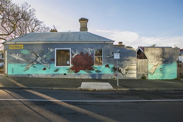 Nest by CreatureCreature, Footscray Milking Station, 35 Bunbury St Footscray,, StreetWORKS 2016