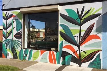 Hello Hakea by Sarah Allen, Rex Hair, 640 Barkly Street West Footscray, StreetWORKS 2019