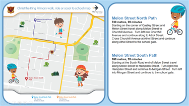 Active Paths for Christ The King Primary School