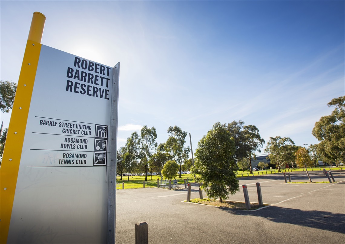 Robert Barrett Reserve