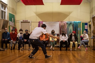 Pony Cam lead a community workshop as part of their project  Anything You Can Do. This project was supported through the Maribyrnong City Council Community Grants Program 2021-2022.